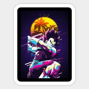 Vegeta DragonBall Sticker